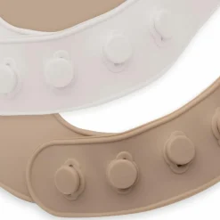 Lot de 2 bavoirs en silicone Elephant Tales