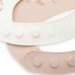 Lot de 2 bavoirs en silicone Lovely Birds