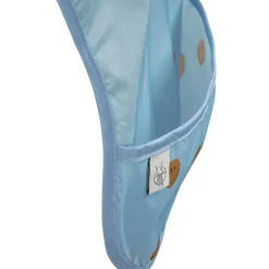 Lot de 2 bavoirs Happy Rascals Smile bleu ciel