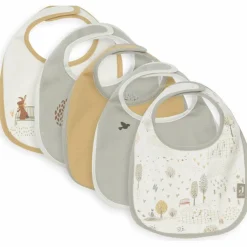 Lot de 5 bavoirs imperméables Tiny Park