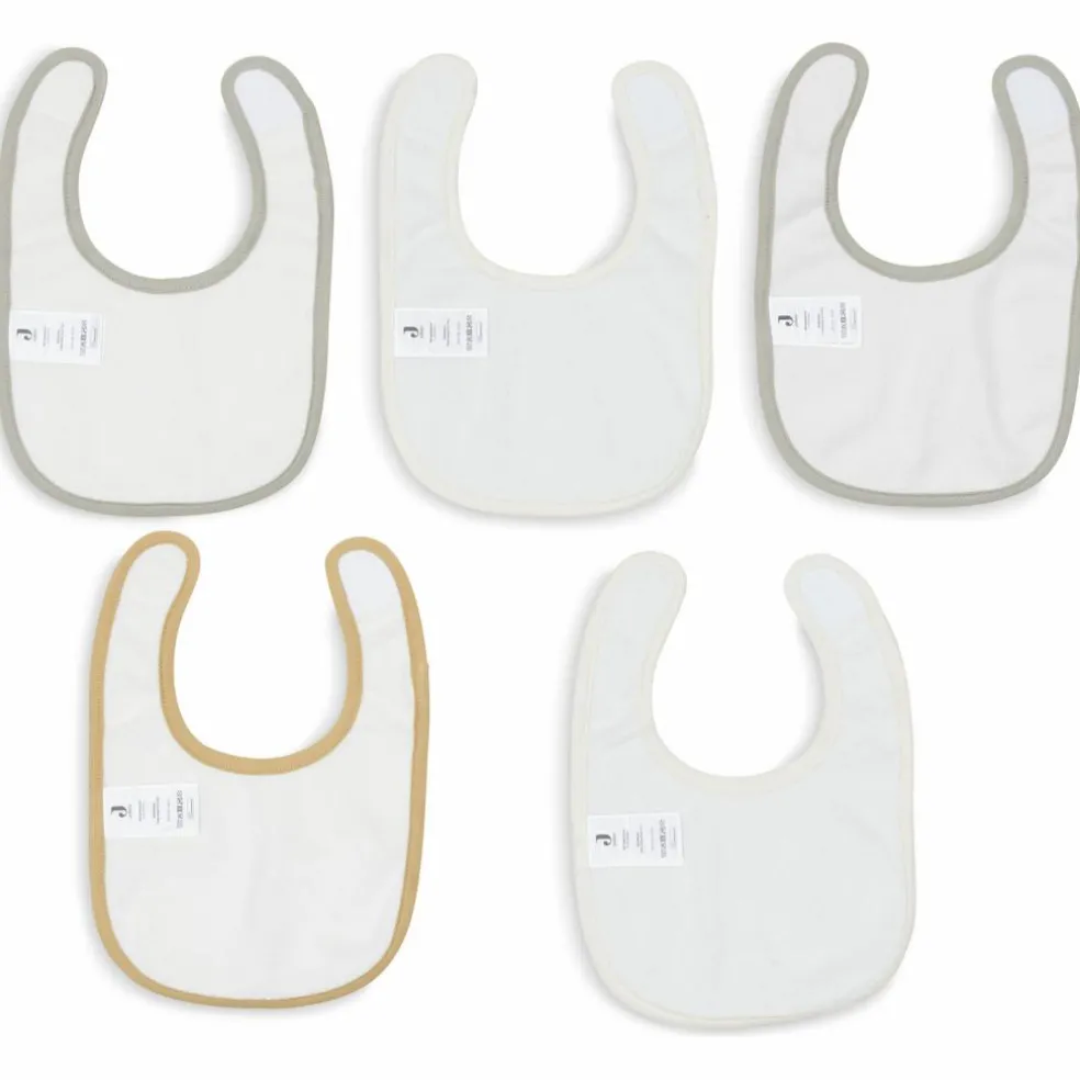 Lot de 5 bavoirs imperméables Tiny Park