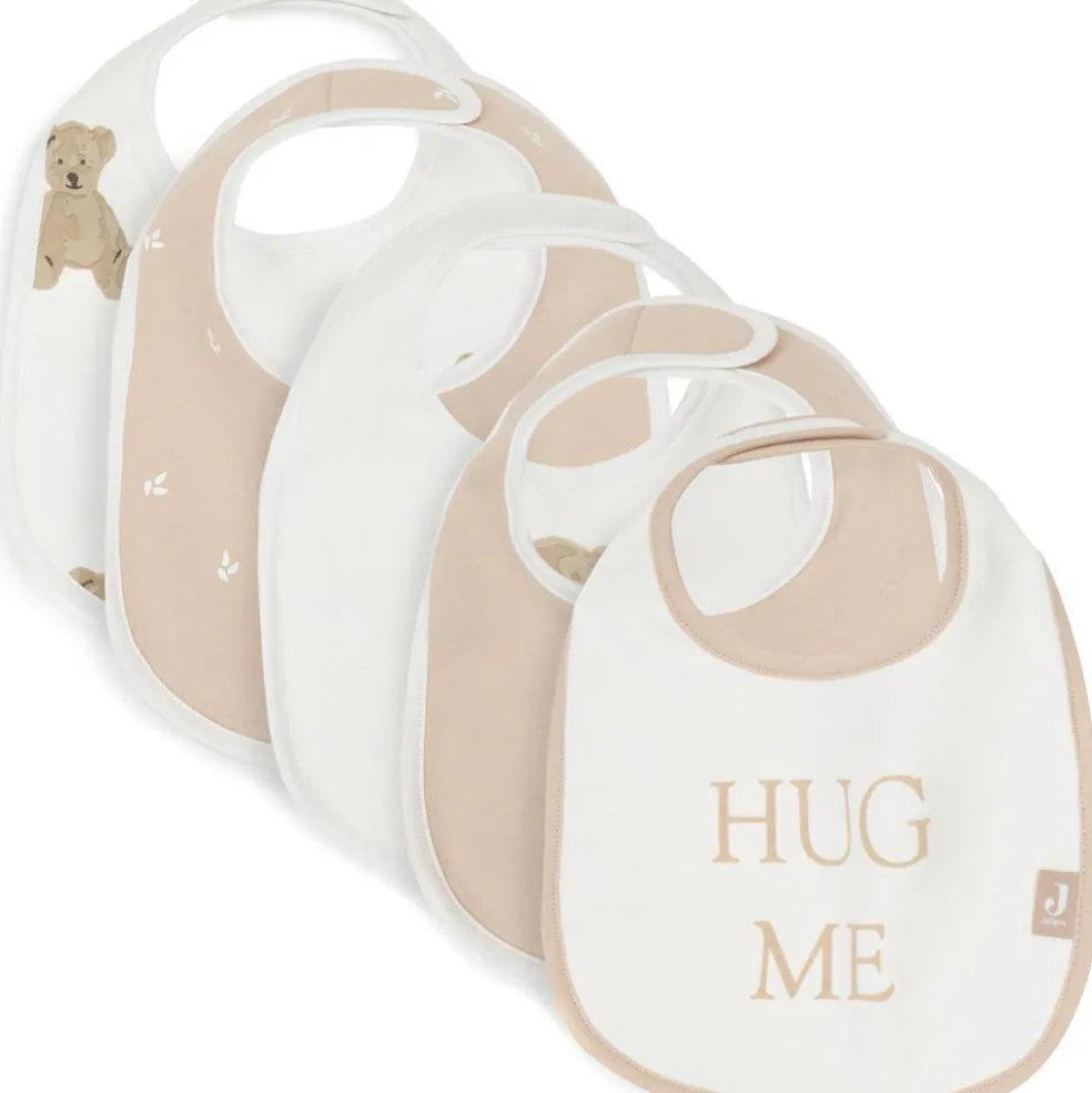 Lot de 5 bavoirs imperméables Teddy Bear