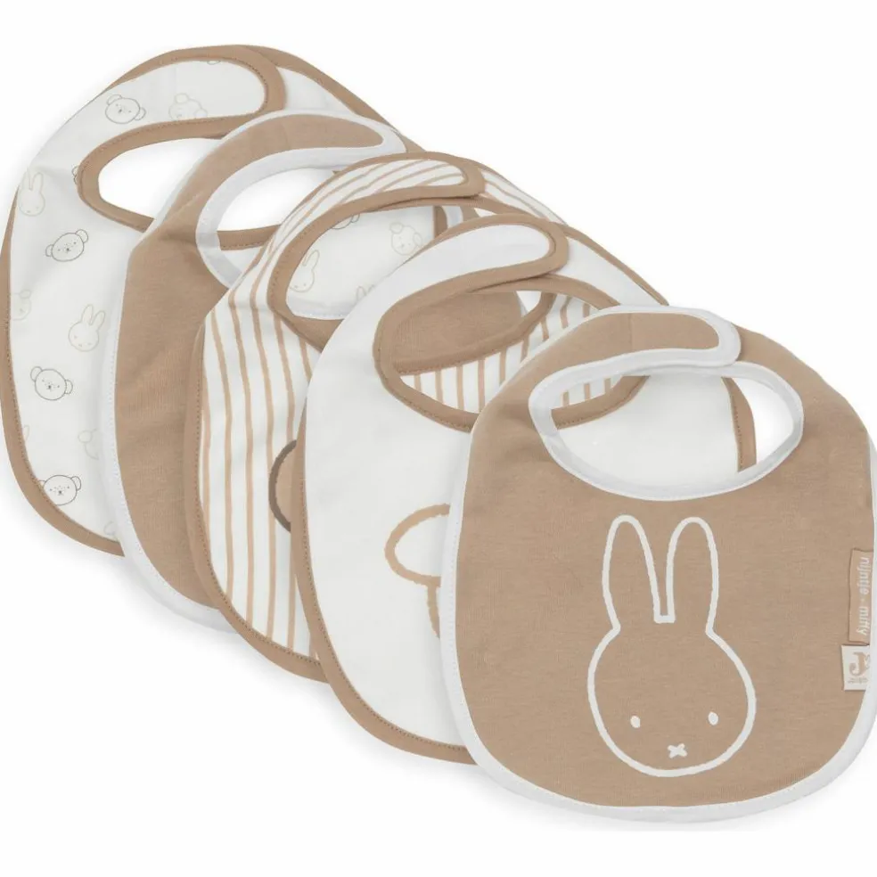Lot de 5 bavoirs imperméables Miffy Heads