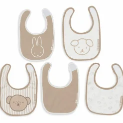 Lot de 5 bavoirs imperméables Miffy Heads