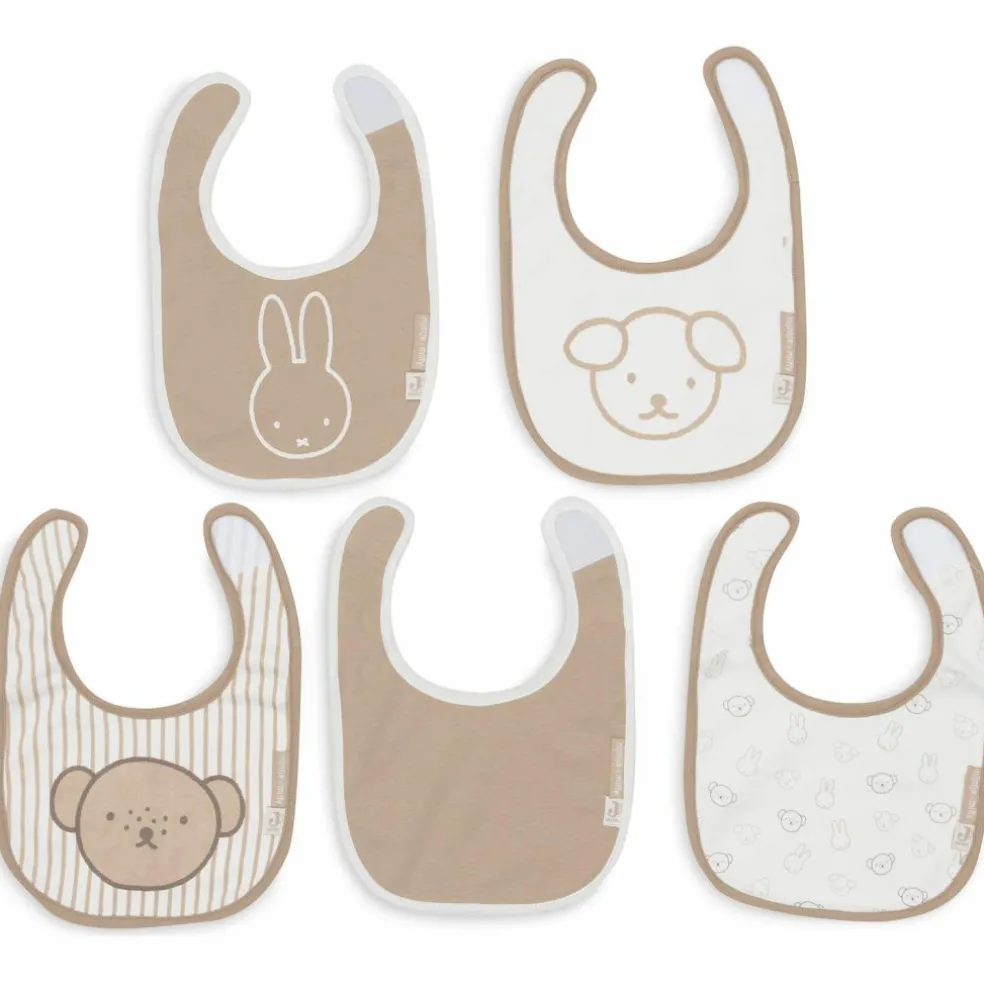Lot de 5 bavoirs imperméables Miffy Heads