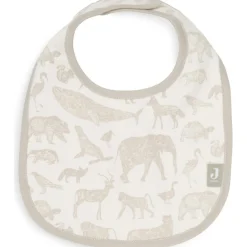 Lot de 5 bavoirs imperméables Animals Nougat