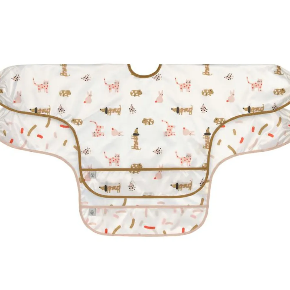 Lot de 2 bavoirs manches longues Little Mateys
