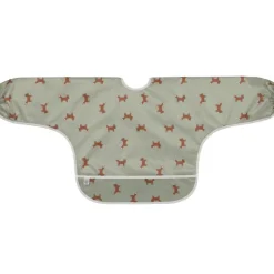 Lot de 2 bavoirs manches longues avec poche Little Forest Renard
