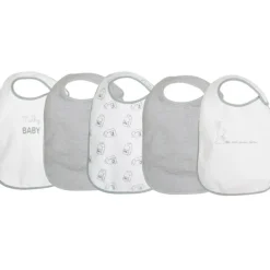 Lot de 5 bavoirs Milky baby