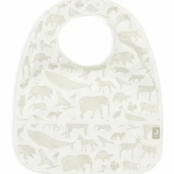 Lot de 2 bavoirs plastifiés Animals Olive Green