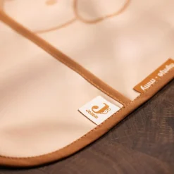 Lot de 2 bavoirs plastifiés Miffy Peekaboo Wild Rose