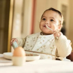 Lot de 2 bavoirs plastifiés Leafy Dreams