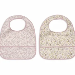 Lot de 2 bavoirs plastifiés Flower Fairies