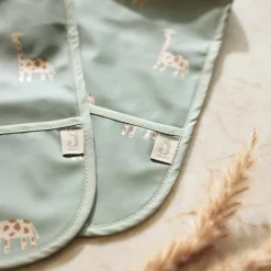 Lot de 2 bavoirs plastifiés Jungle Jambo