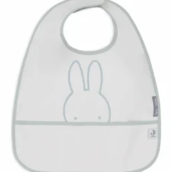 Lot de 2 bavoirs plastifiés Miffy Peekaboo Sea Green