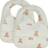 Lot de 2 bavoirs plastifiés Teddy Bear