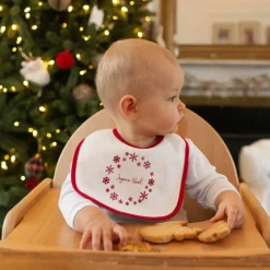 Lot de 2 bavoirs premier âge Noël