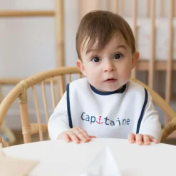 Lot de 7 bavoirs premier âge Capitaine