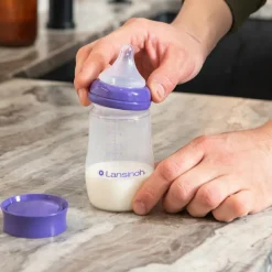 Lot de 2 biberons et tétines Natural Wave® spécial allaitement (240 ml)