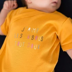 Lot de 2 bodies Alphabet (naissance)