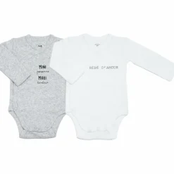 Lot de 2 bodies Mini Maxi (prématuré)