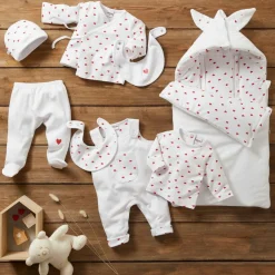 Lot de 2 bodys manches longues Mon petit coeur (6 mois)