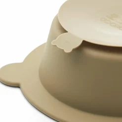 Lot de 2 bols à ventouse Peony sandy-oat