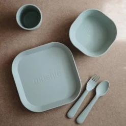 Lot de 2 bols carrés Sage