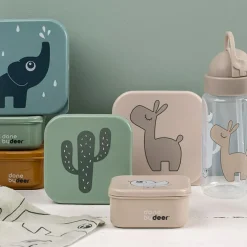 Lot de 3 boîtes à goûter Lalee Sable mixte