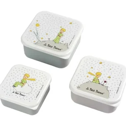 Lot de 3 boîtes à goûter Le Petit Prince