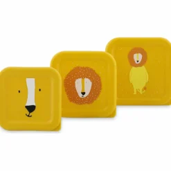Lot de 3 boîtes à goûter Mr. Lion