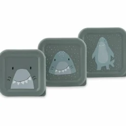 Lot de 3 boîtes à goûter Mr. Shark