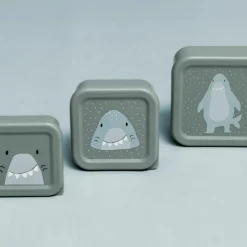 Lot de 3 boîtes à goûter Mr. Shark