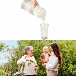 Lot de 4 boîtes doseuses Babydose Mineral Beige