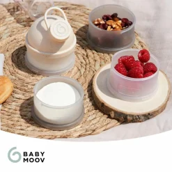 Lot de 4 boîtes doseuses Babydose Mineral Beige