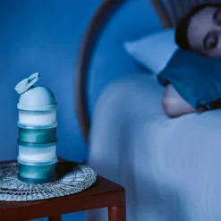 Lot de 4 boîtes doseuses Babydose Mineral Green