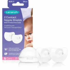 Lot de 2 bouts de sein contact T2 (24 mm)