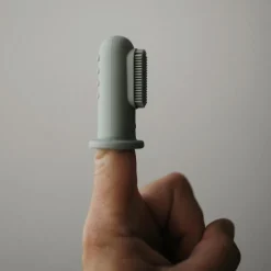 Lot de 2 brosses à dent à doigt Shifting sand-Cambridge blue