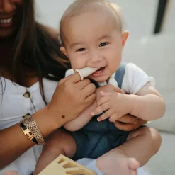 Lot de 2 brosses à dents à doigt Shifting sand-Blush