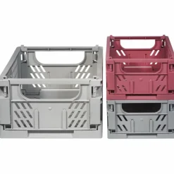 Lot de 3 caisses de rangement Clara