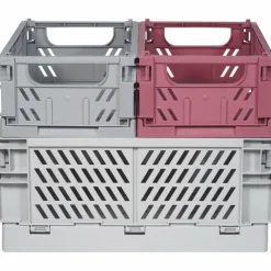 Lot de 3 caisses de rangement Clara