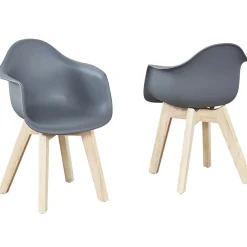 Lot de 2 chaises enfant Grey
