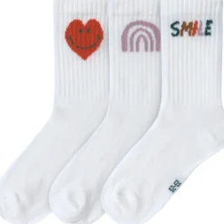 Lot de 3 chaussettes de tennis Little Gang Smile (pointure 19-22)