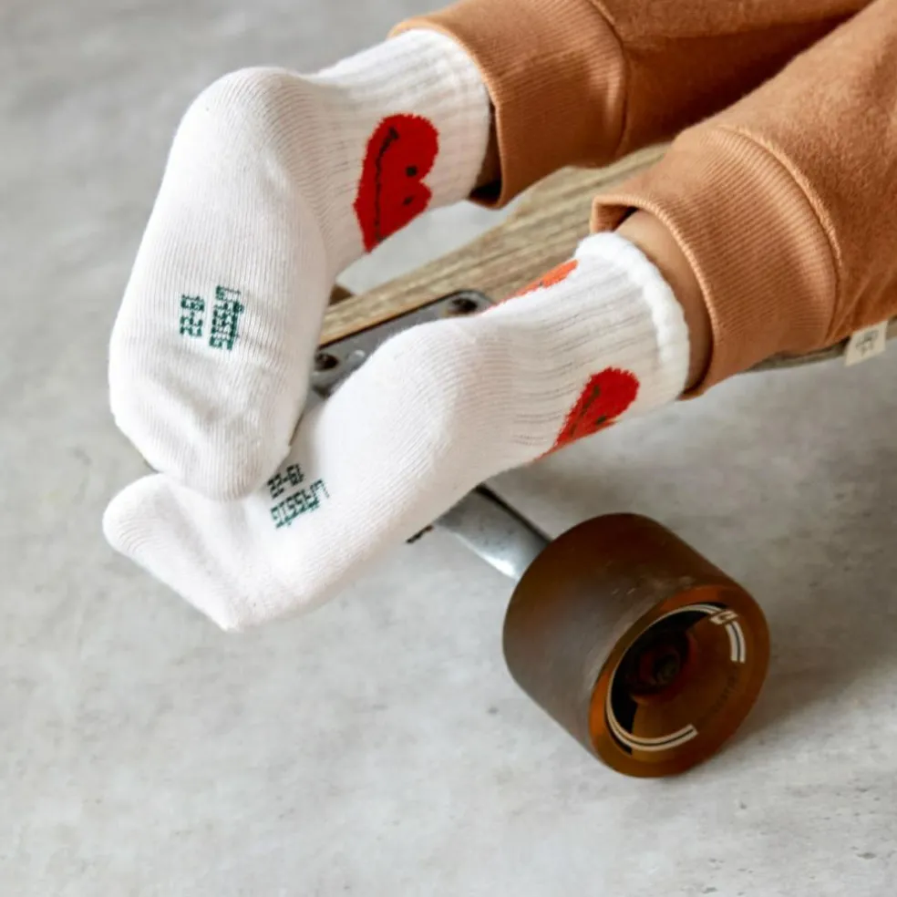 Lot de 3 chaussettes de tennis Little Gang Smile (pointure 19-22)