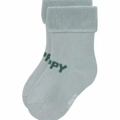 Lot de 3 chaussettes Terry Citron bleu clair (taille 12-15)