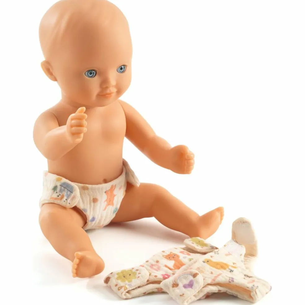 Lot de 3 couches pour poupée