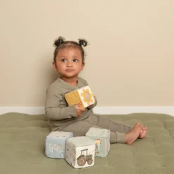 Lot de 4 cubes doux Little Farm