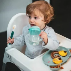 Lot de 3 cuillères à double embout Ourson