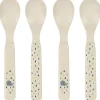 Lot de 4 cuillères Baleine Little Water