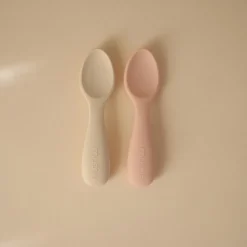 Lot de 2 cuillères bébé Blush-Shifting sand